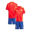 Maglia ufficiale Spagna Casa Euro 2024 per Bambino